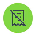 slashed payroll icon slashed payroll icon